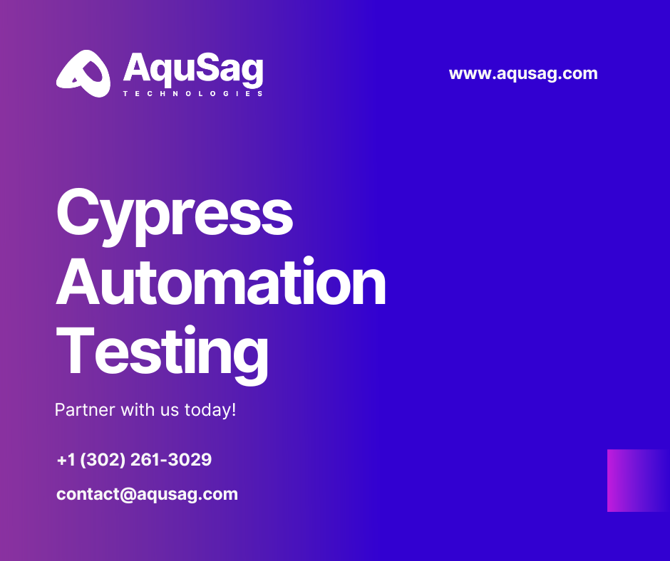 Cypress Automation Testing Services  Application Quality